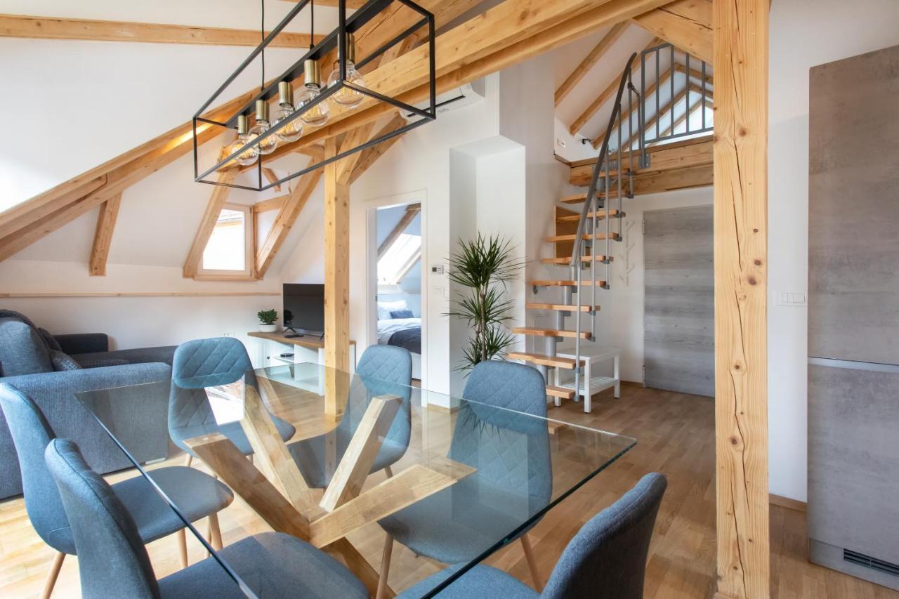 Bright & Spacious Loft In The Heart Of Old Town Lublaň Exteriér fotografie