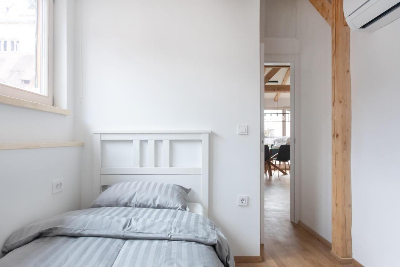Bright & Spacious Loft In The Heart Of Old Town Lublaň Exteriér fotografie